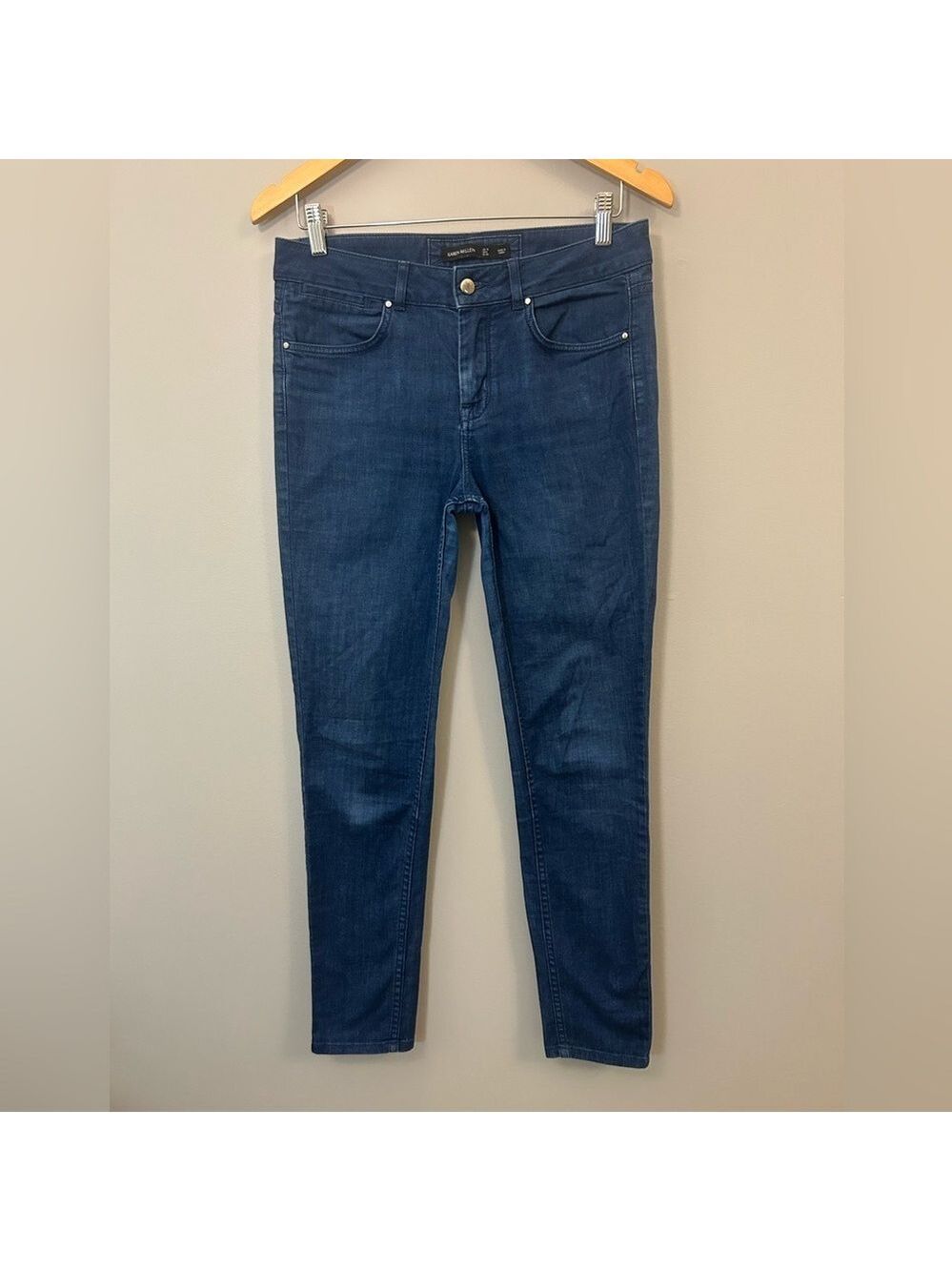 Karen Millen Blue Skinny Jeans Size 8